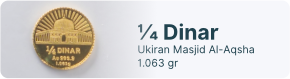 1/4 Dinar
